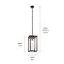 7_Kichler Mercer 24" High Olde Bronze Outdoor Hanging Light more views
