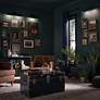7_Kichler Midi 18" Wide Black Adjustable Picture Light more views