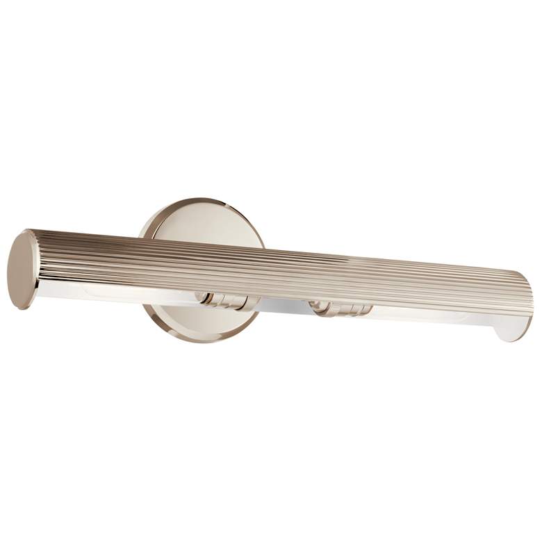 Image 1 Kichler Midi 18" Wide Polished Nickel 2-Light Picture Light