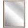 Kichler Millwright Rubbed Gray 24" x 30" Wall Mirror