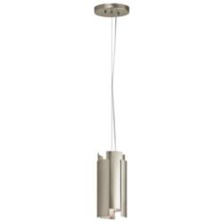 Kichler Moderne 5 1/2" Wide Satin Nickel LED Mini Pendant
