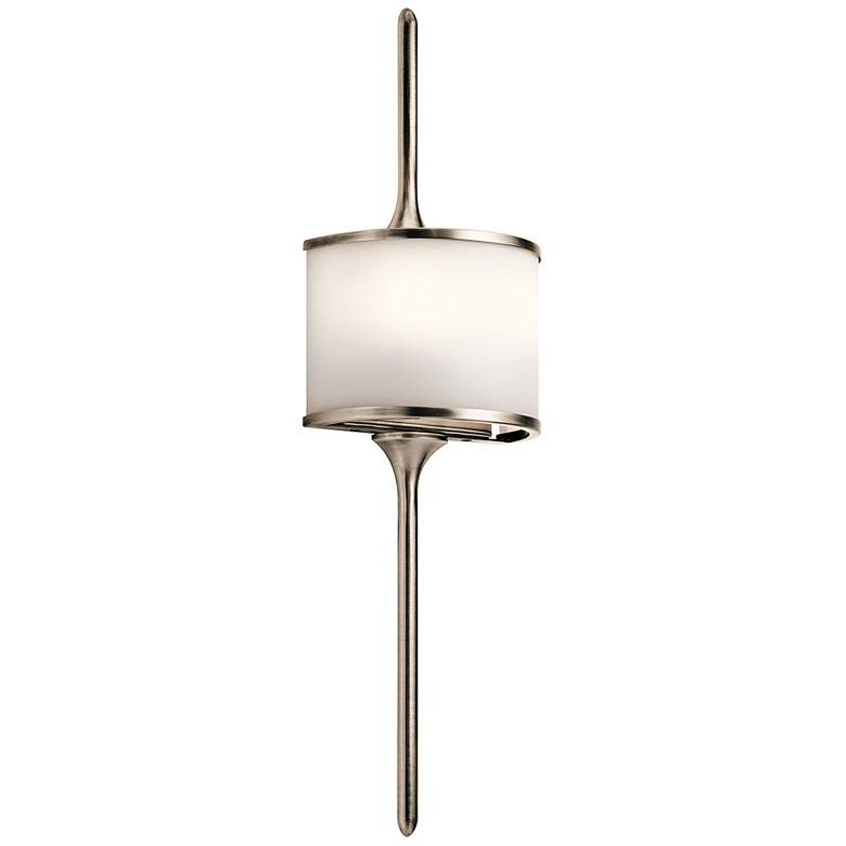 Image 1 Kichler Mona 22" High Classic Pewter 2-Light Wall Sconce