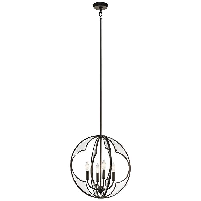 Image 3 Kichler Montavello 18 3/4"W Olde Bronze 4-Light Chandelier more views