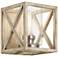 Kichler Moorgate 7 1/4" High Distressed White Wall Sconce