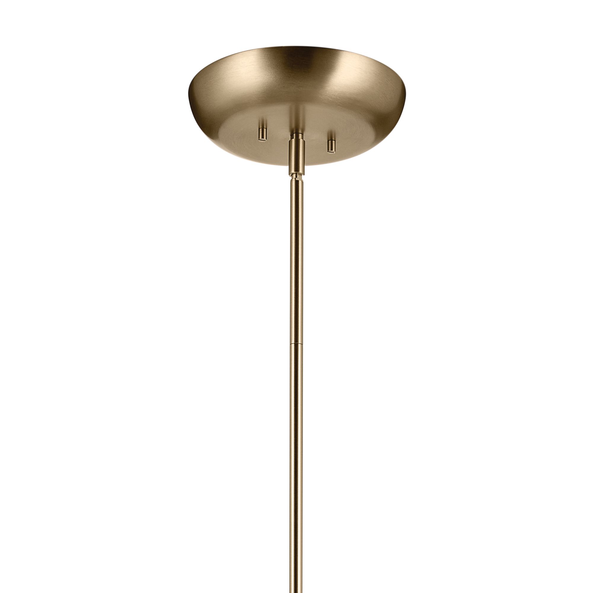 Image 6 Kichler Moraine 30 Inch LED 10 Light 2-Tier Chandelier in Champagne Bronze more views