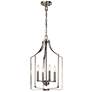 Kichler Morrigan 15" Wide Brushed Nickel 4-Light Chandelier