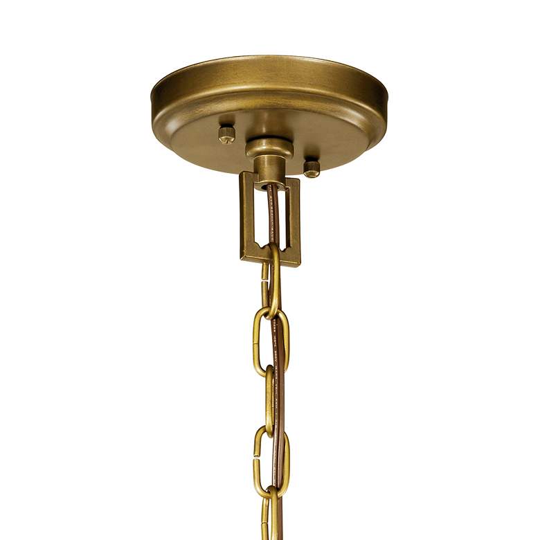 Image 4 Kichler Morrigan 15" Wide Candelabra Natural Brass Small Chandelier more views