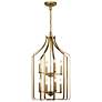 Thumbnail1 of Kichler Morrigan 19"W Natural Brass 8-Light Foyer Chandelier