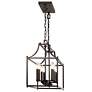 3_Kichler Morrigan 40 1/2" Wide Bronze 8-Light Open Linear Chandelier more views