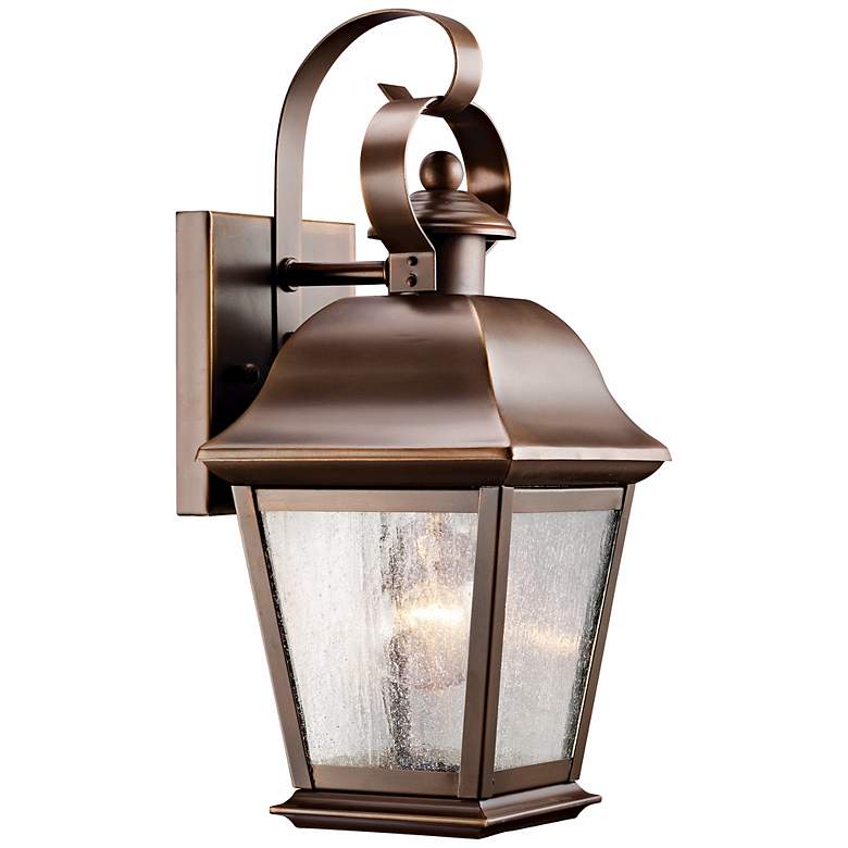 Image 1 Kichler Mount Vernon 12 1/2 inch High Outdoor Wall Light