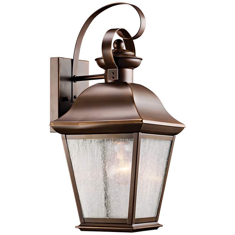 Image 1 Kichler Mount Vernon 17 inch High Outdoor Wall Light