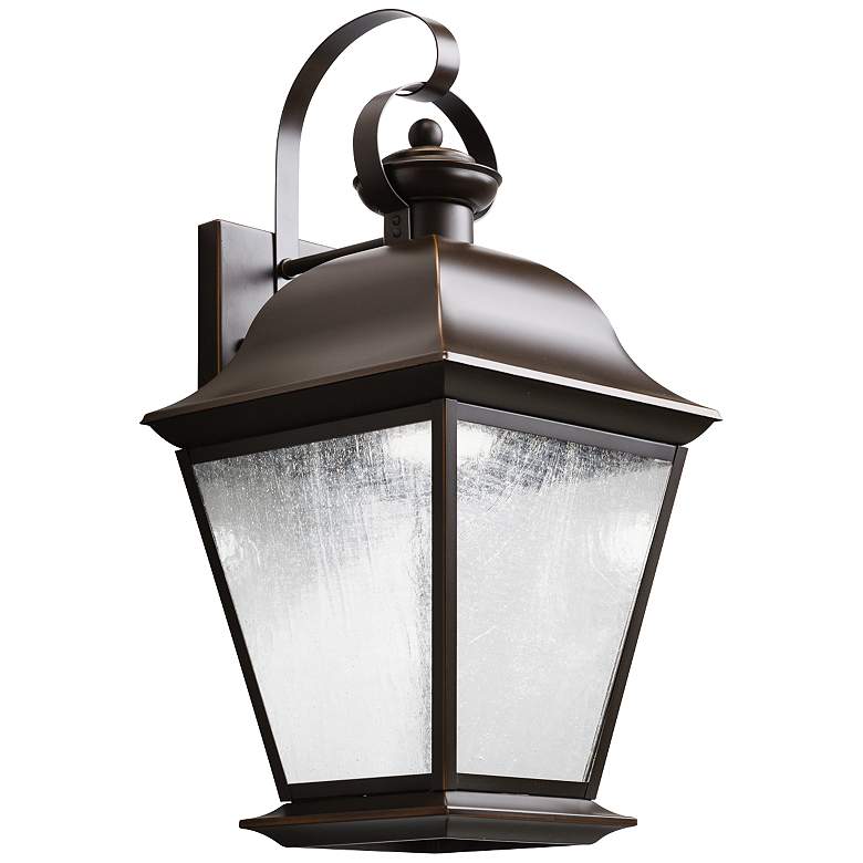 Image 1 Kichler Mount Vernon 19 1/2 inch High LED Outdoor Wall Light