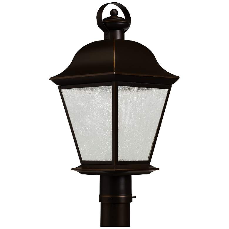 Image 1 Kichler Mount Vernon 20 3/4 inch High LED Traditional Outdoor Post Light