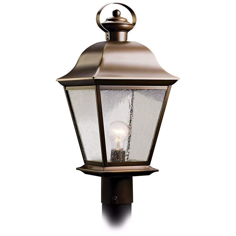 Image 1 Kichler Mount Vernon 20 3/4 inch High Outdoor Post Light