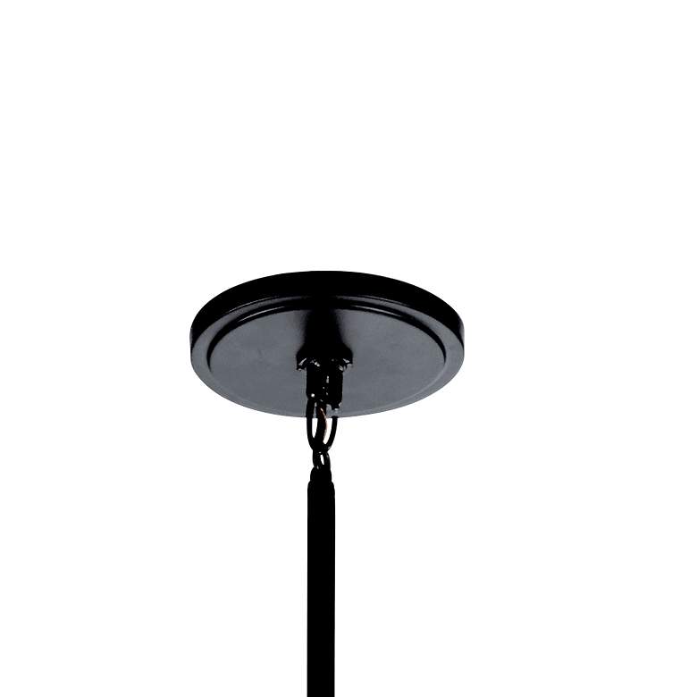 Image 4 Kichler Moyra 36" Wide Black 8-Light Orb Chandelier more views