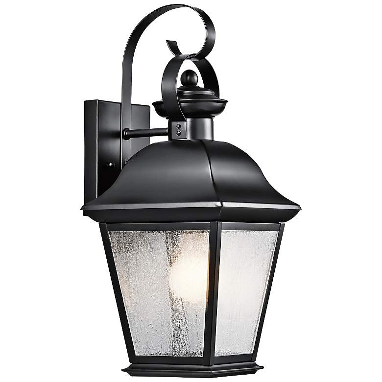 Image 2 Kichler Mt. Vernon 17" High Black Outdoor Wall Light
