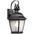 Kichler Mt. Vernon 17" High Black Outdoor Wall Light