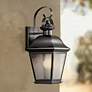 1_Kichler Mt. Vernon 17" High Black Outdoor Wall Light