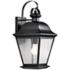 Kichler Mt. Vernon 19 1/2" High Black Outdoor Wall Light