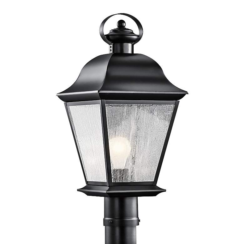 Image 2 Kichler Mt. Vernon 20 3/4" High Black Outdoor Post Light