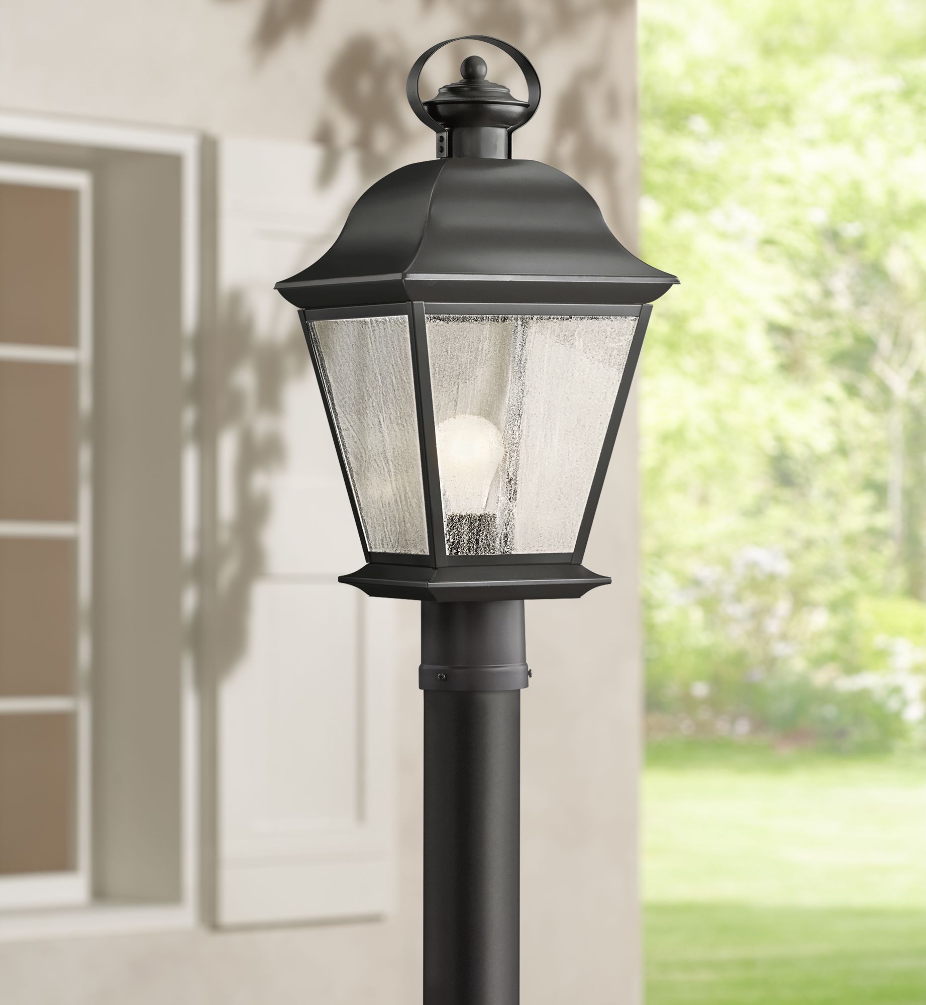 exterior post lantern