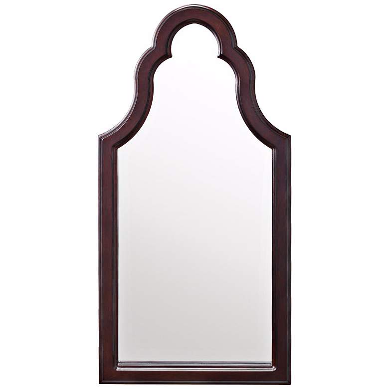 Image 1 Kichler Nadia 40 inch High Arched Rectangular Wall Mirror