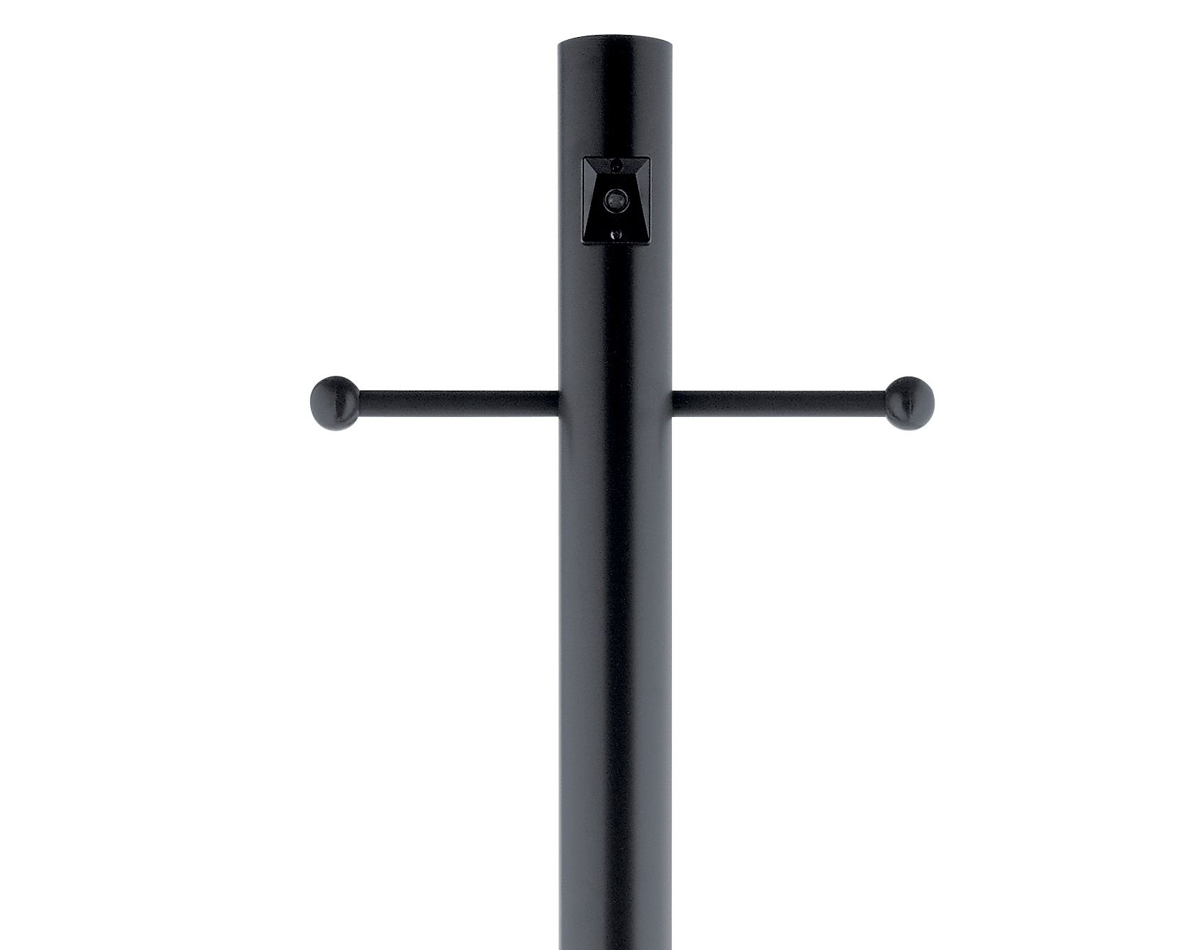 Image 2 Kichler Navarro 84" High Black Metal Post Pole more views