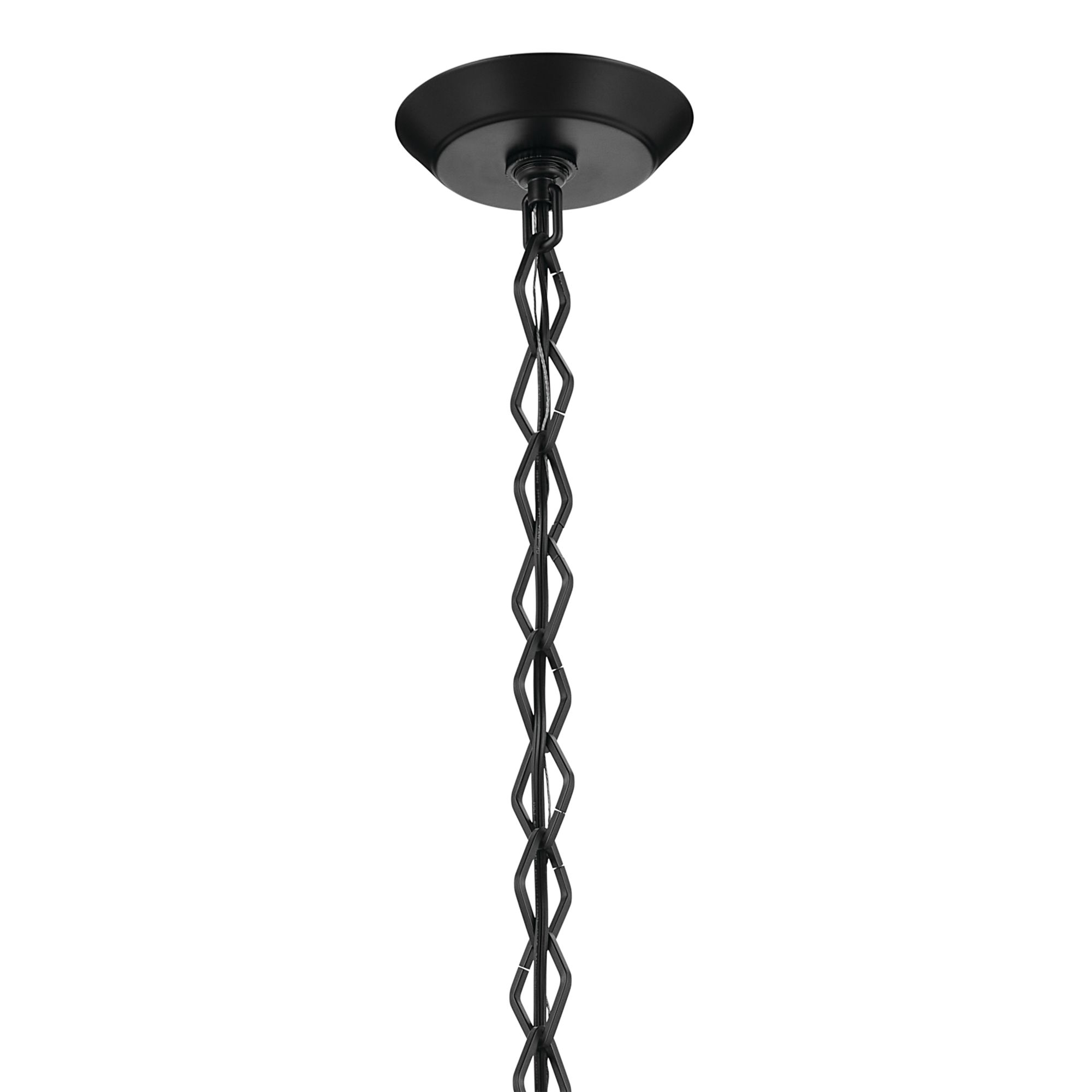 Image 7 Kichler Nella 12 Inch 1 Light Pendant in Black more views