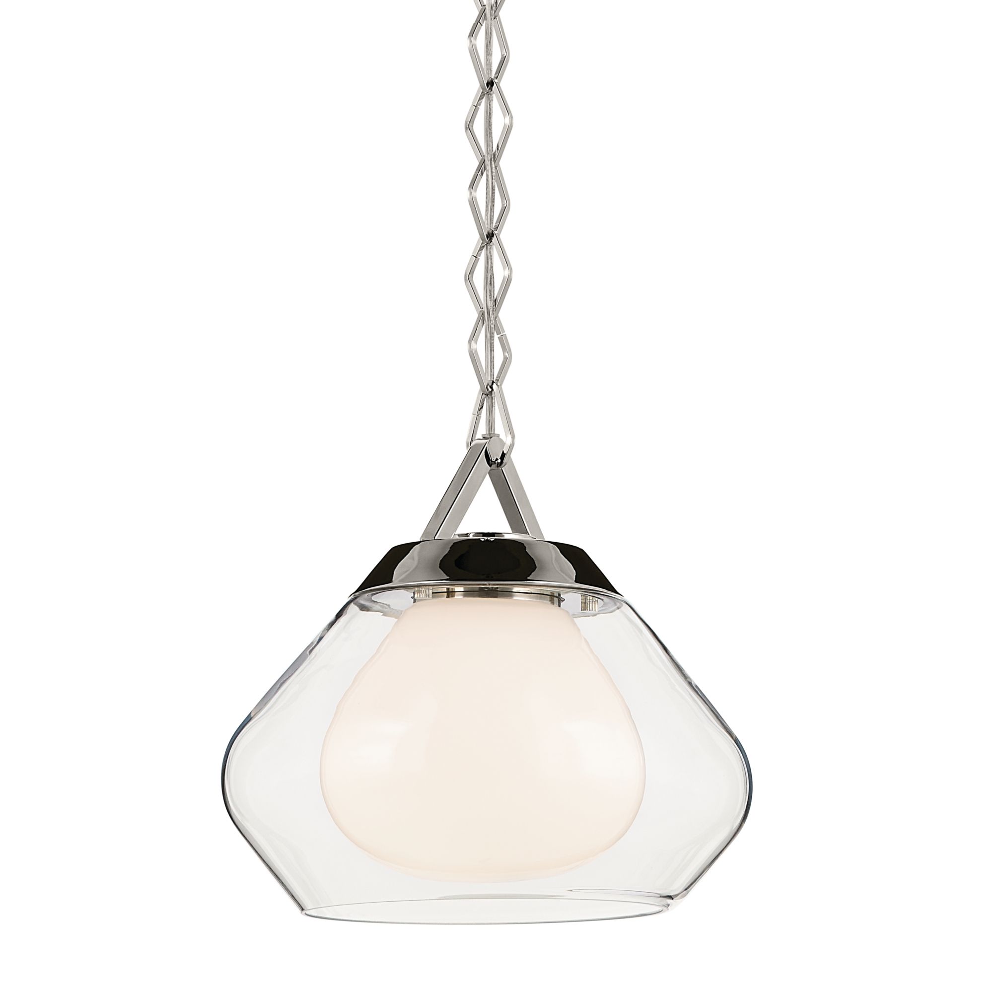 Image 5 Kichler Nella 12" Wide Polished Nickel Mini Pendant more views
