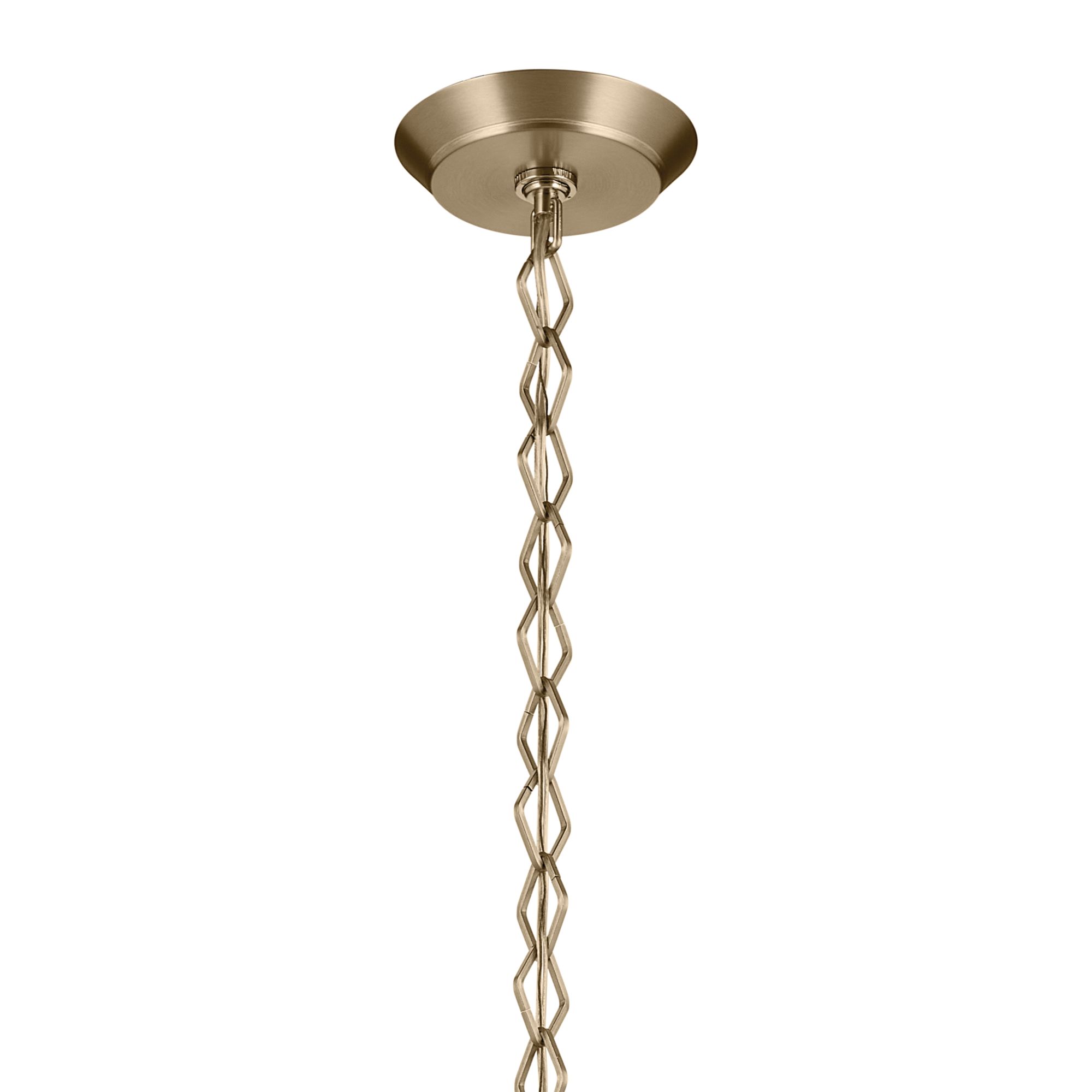 Image 7 Kichler Nella 16 Inch 1 Light Pendant in Champagne Bronze more views