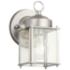 Kichler New Street Series 8.25" Silver Outdoor Lantern Wall Light