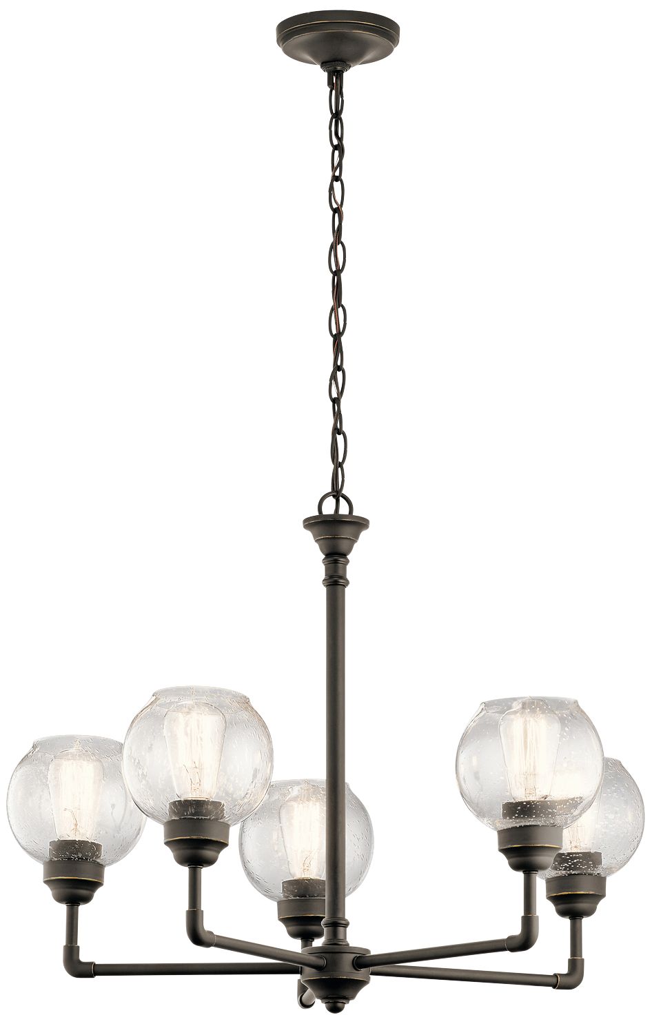 Kichler Niles 26" Wide Olde Bronze 5Light Chandelier 18P07 Lamps Plus