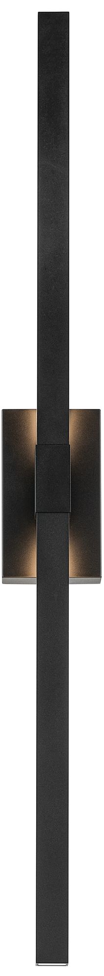 Kichler Nocar 48" Outdoor LED Wall Light in Textured Black