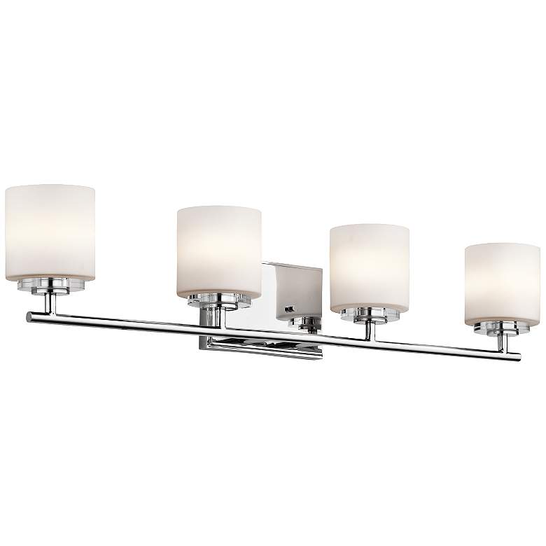Image 2 Kichler O'Hara 31" Wide Chrome Bath Light