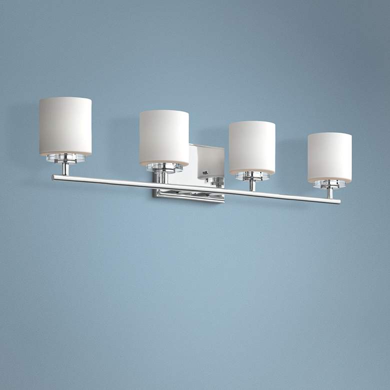Image 1 Kichler O'Hara 31" Wide Chrome Bath Light