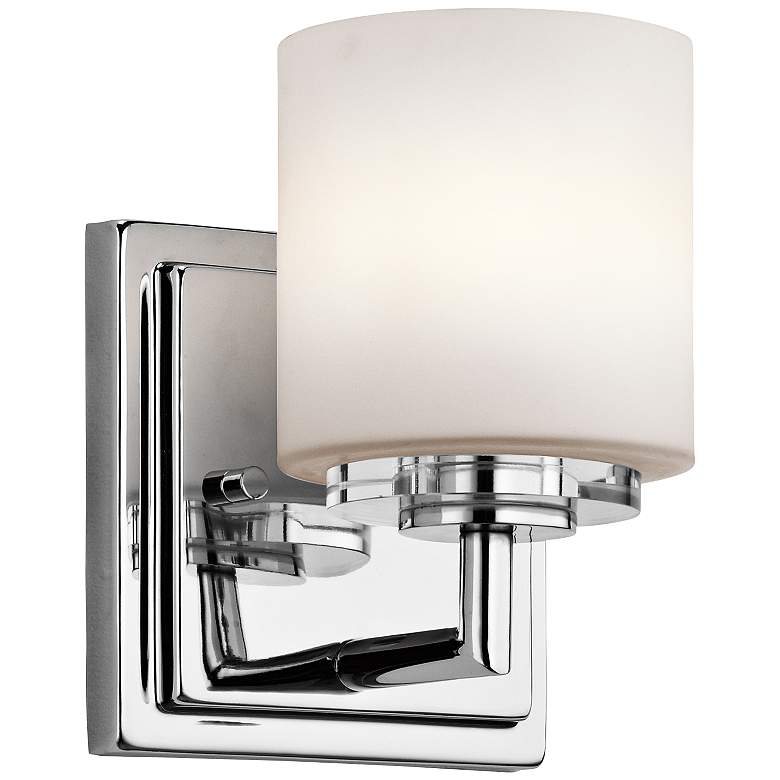 Image 1 Kichler O&#39;Hara 6 1/2 inch High Chrome Wall Sconce