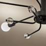 Kichler Ocala 41 1/4" Wide Black 6-Light Ceiling Light in scene