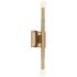 Kichler Odensa 17 Inch 2 Light Wall Sconce in Champagne Bronze