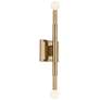 1_Kichler Odensa 17"H Champagne Bronze 2-Light Wall Sconce