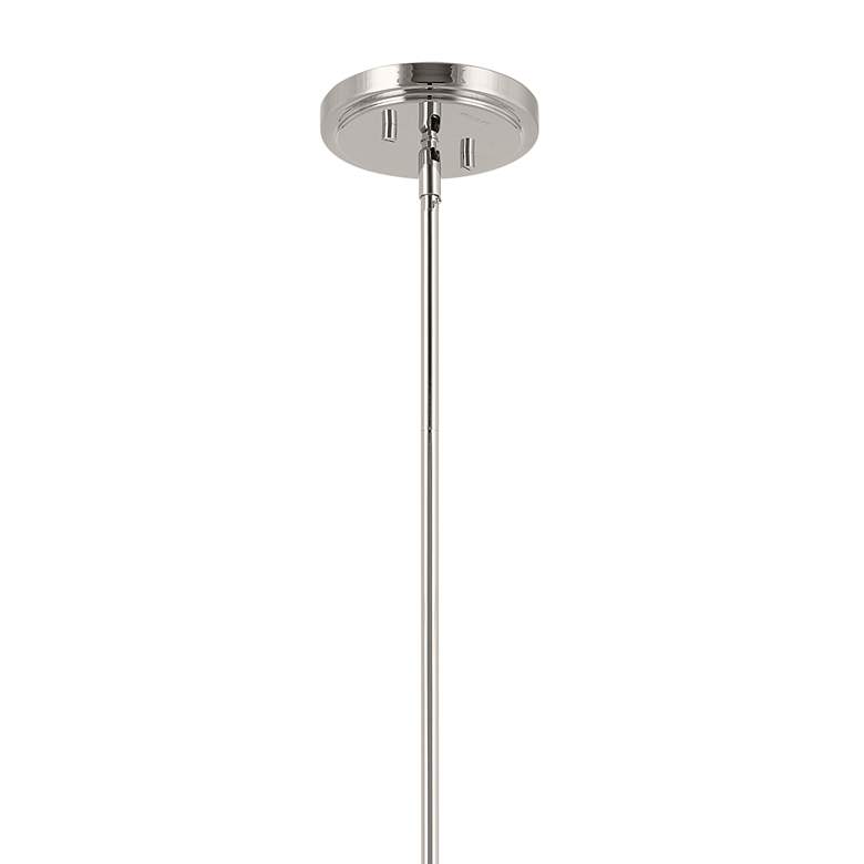 Image 3 Kichler Odensa 29.25 Inch 8 Light Chandelier in Polished Nickel more views