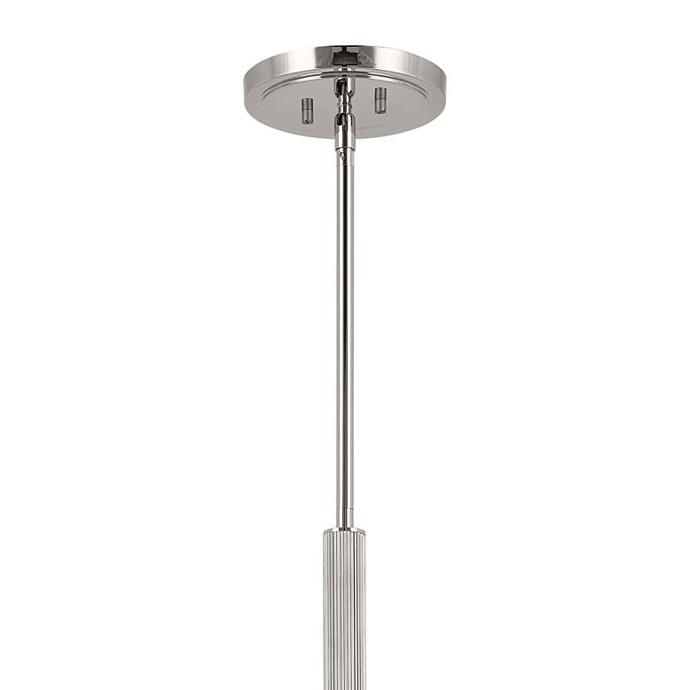 Image 4 Kichler Odensa 40.25 Inch 15 Light Chandelier in Polished Nickel more views