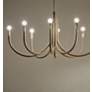 5_Kichler Odensa 46" Wide Champagne Bronze 8-Light Chandelier more views