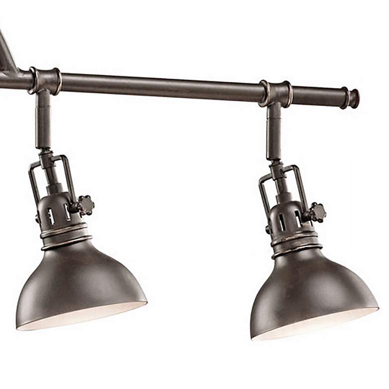 Image 3 Kichler Old Bronze 31 1/2" Wide Swivel Ceiling Fixture more views
