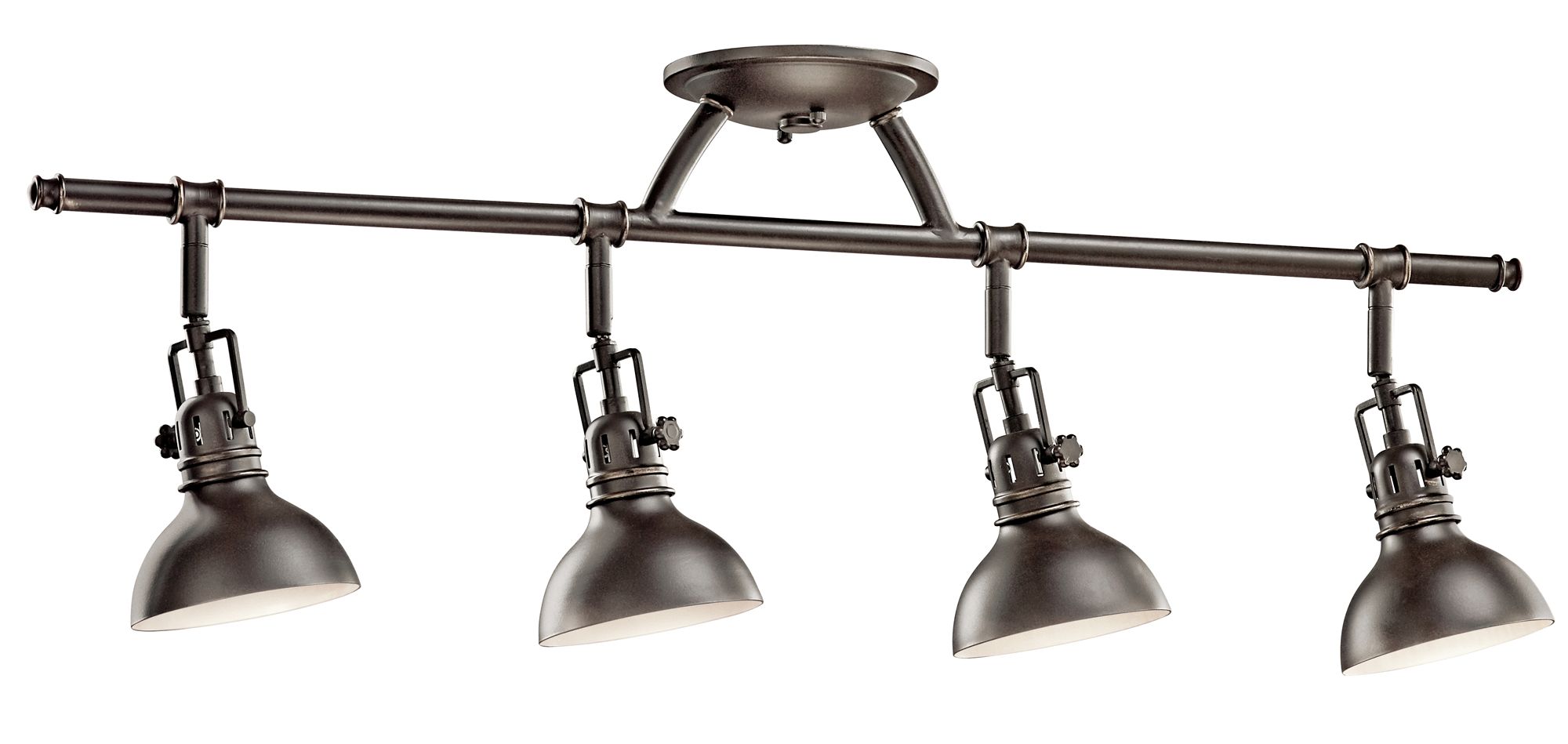 Image 4 Kichler Old Bronze 31 1/2" Wide Swivel Ceiling Fixture more views