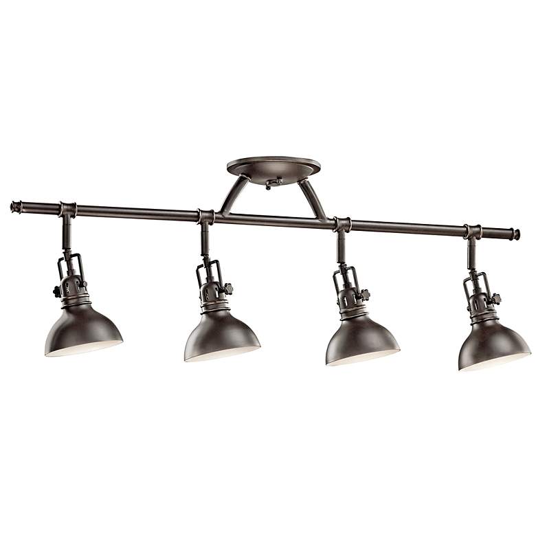Image 4 Kichler Old Bronze 31 1/2" Wide Swivel Ceiling Fixture more views