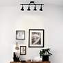 6_Kichler Old Bronze 31 1/2" Wide Swivel Ceiling Fixture more views