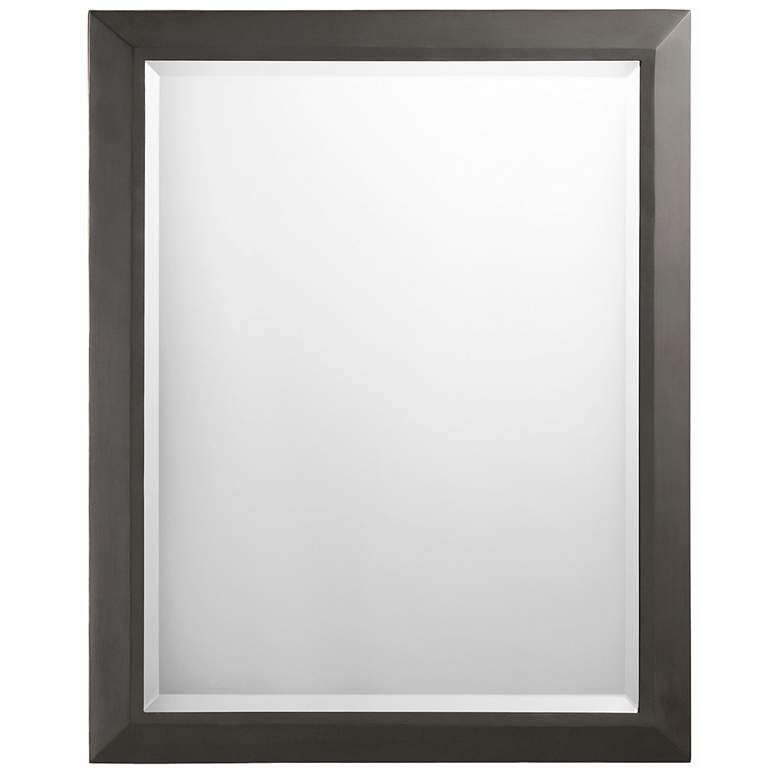 Image 2 Kichler Olde Bronze 24 inch x 30 inch Rectangular Wall Mirror