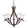 Kichler Olympia Collection 24" Five Light Chandelier