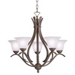 Kichler Olympia Collection 24" Five Light Chandelier