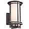 Kichler Pacific Edge 10 1/2" High Bronze Outdoor Wall Sconce